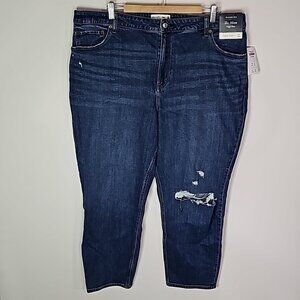 Abercrombie & Fitch 42x27 high rise curve love mom jean